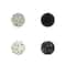 Halloween Bats & Spiders Mixed 4-Piece Clay Glitter Set by Recollections™